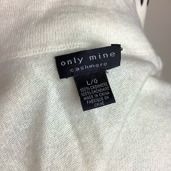 CASHMERE NEUTRAL CONTRAST STITCHING SWEATER from ONLY MINE - Picture 5 of 5